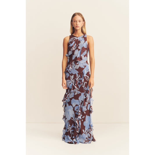 Olsen Ruffle Maxi Dress