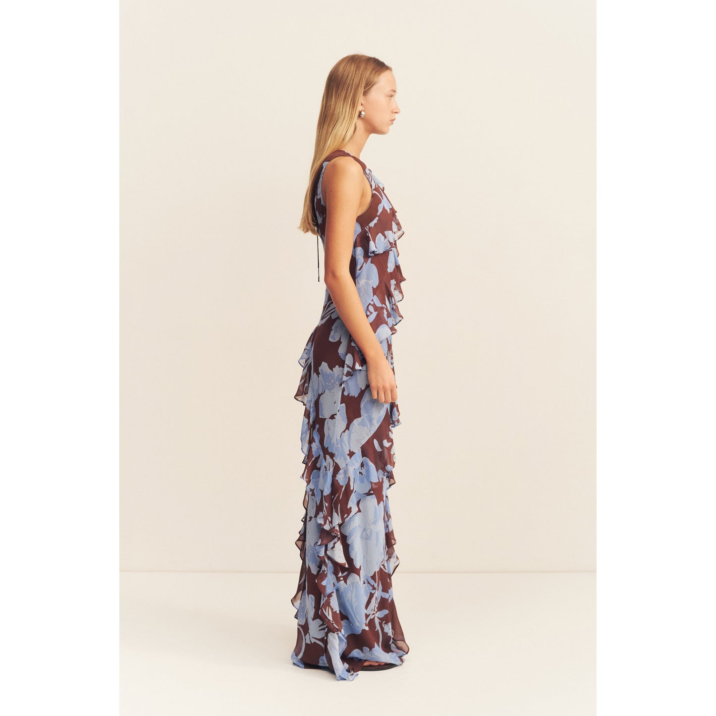 Olsen Ruffle Maxi Dress