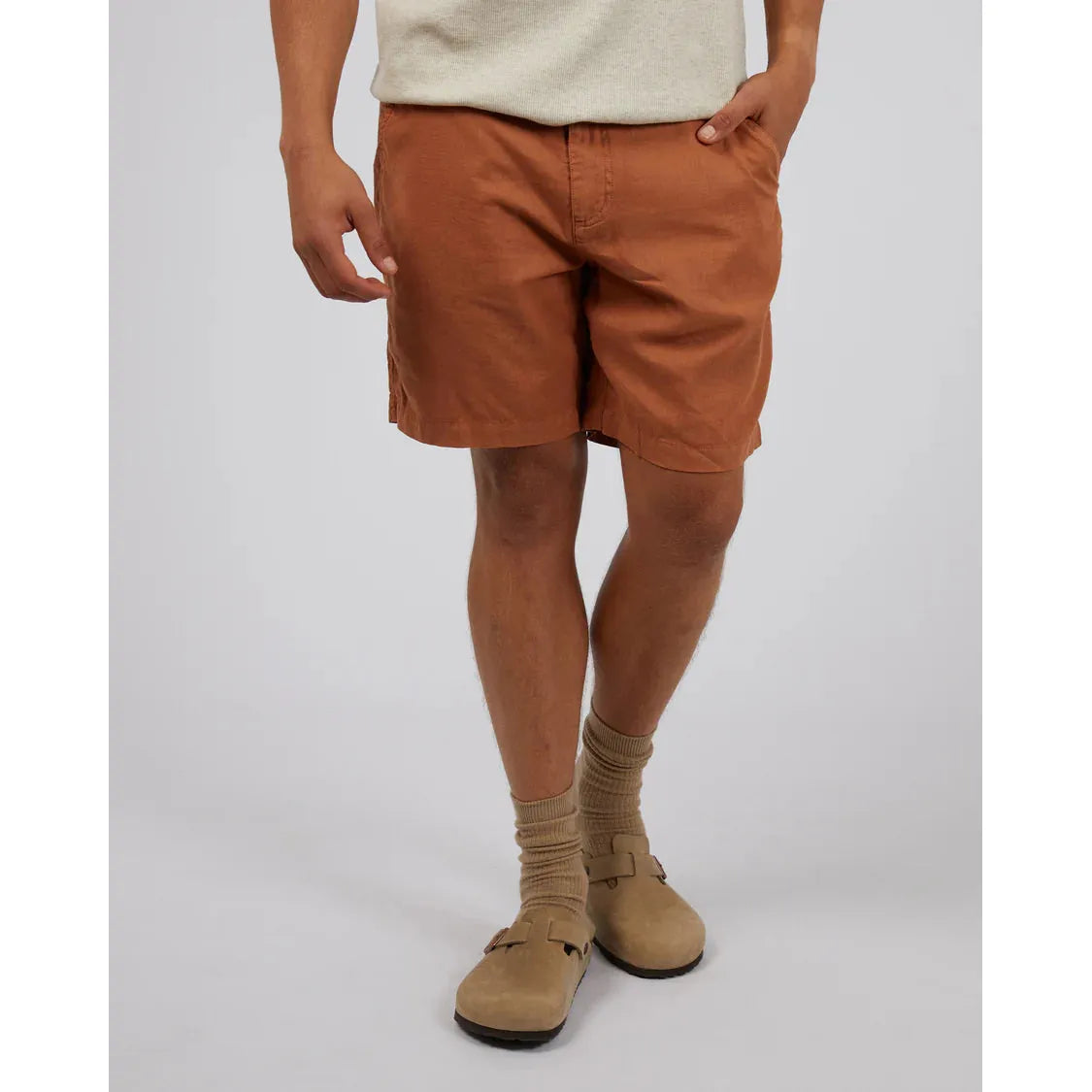 Tab Linen Short