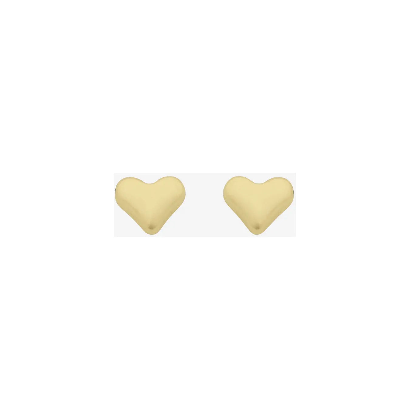 Mariel Soft Gold Heart Earring