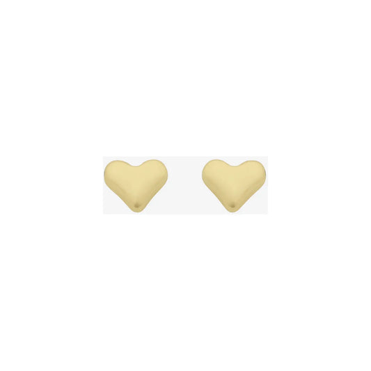 Mariel Soft Gold Heart Earring