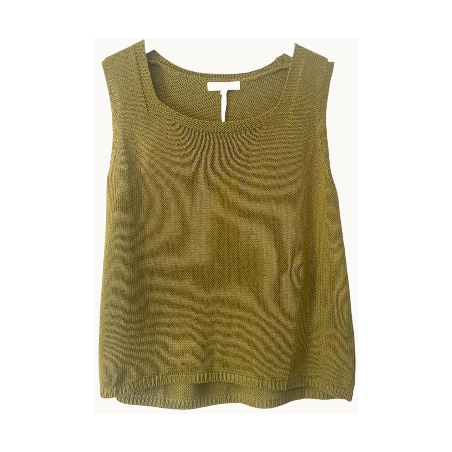 Square Neck Knit Tank