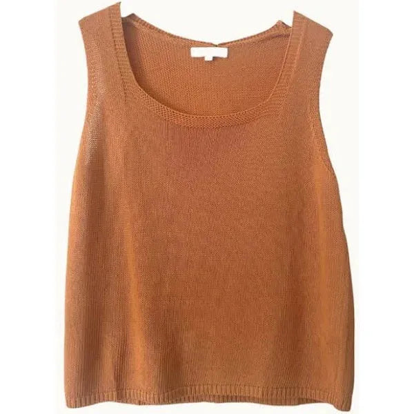 Square Neck Knit Tank