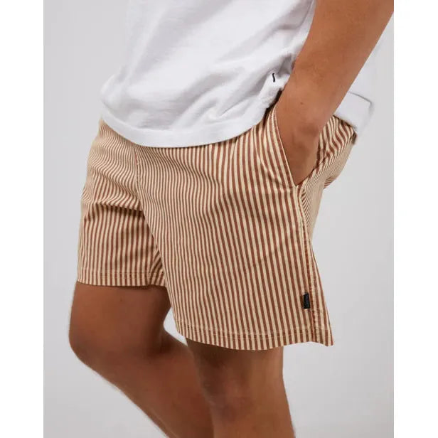 Stripe Short - mushroom